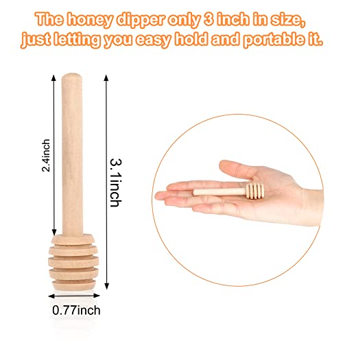 51 PCS Honey Sticks Dipper (51 Count)