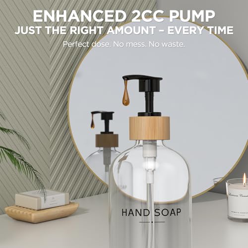 Hand and Dish Soap Dispenser Set (2 Count)