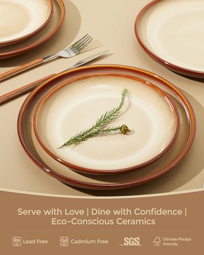 Stoneware Dinnerware Sets for 8
