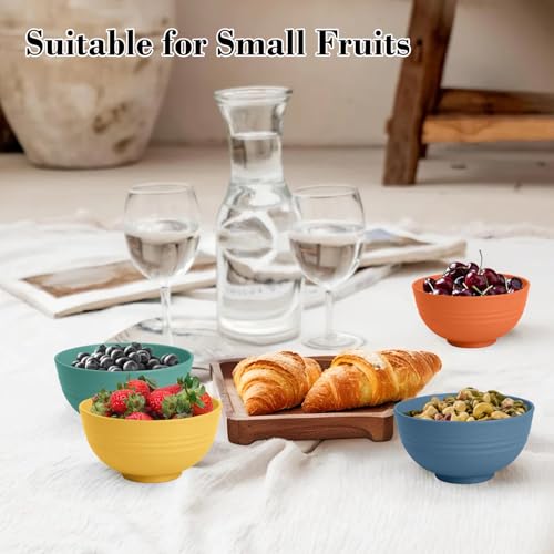 wheat straw small bowls 10oz set of 8
