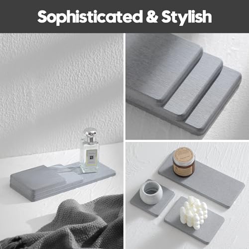 3PCS Bathroom Sink Vanity Trays (3 Count)