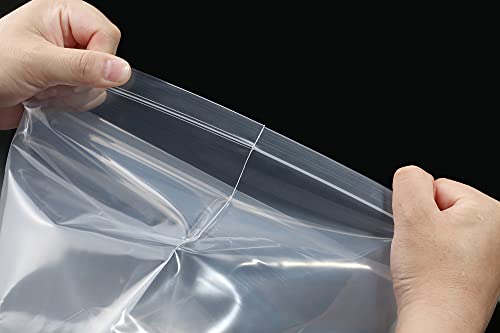 30Pcs 18"X21" Thick 3Mil Large Clear Reclosable Zip Seal Lock Plastic Bags (30 Count)