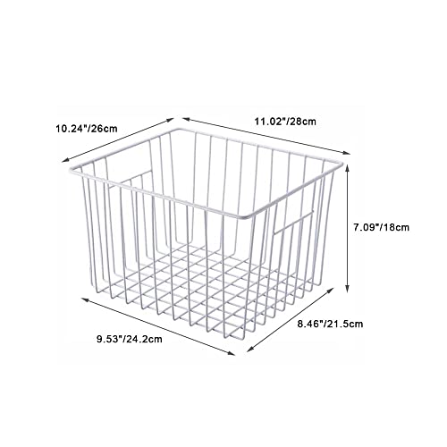 Freezer Wire Storage Organizer Basket (4 Count)