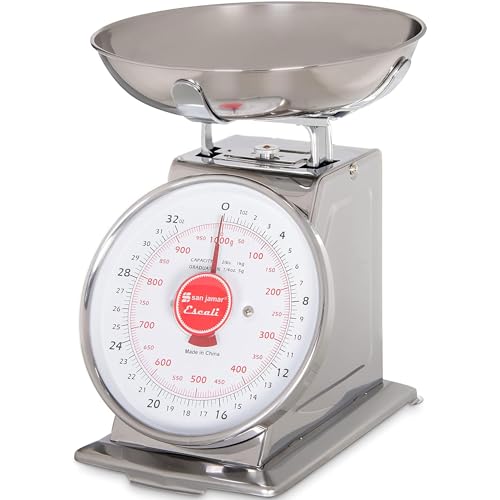 Escali Promzr Mechanical Dial Scale with Bowl for Kitchens and Restaurants