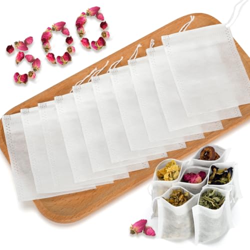 Empty Tea Bags for Loose Leaf Tea (300 Count)