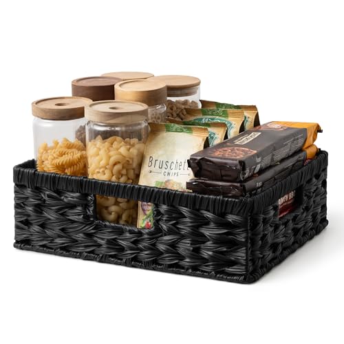 Wicker Storage Baskets for Shelves