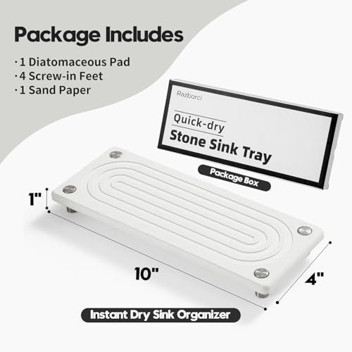 Water Absorbing Stone Sink Caddy