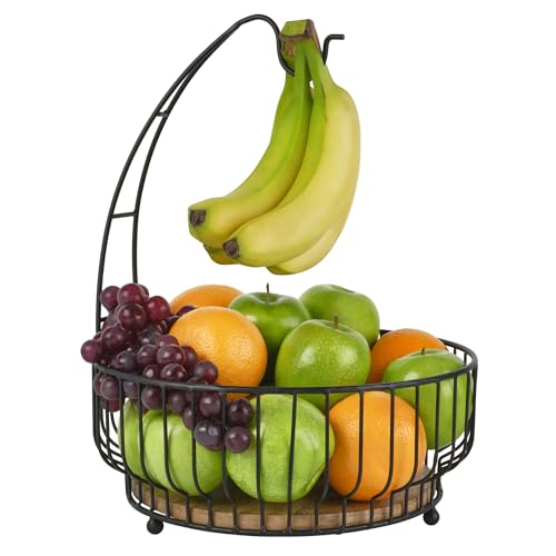 Savannah Fruit Storage Basket with Removable Banana Hook