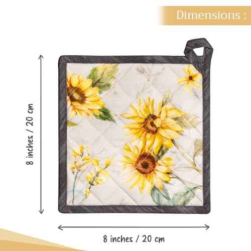 Pot Holders 100% Cotton Potholders (2 Count)