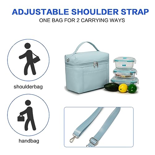 NOL 8L Insulated Lunch Bag for Women