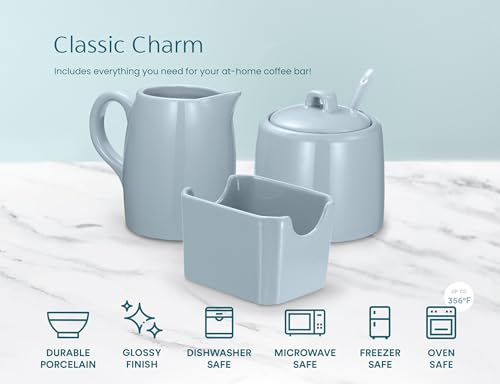 Sugar and Creamer Set (3 Count)