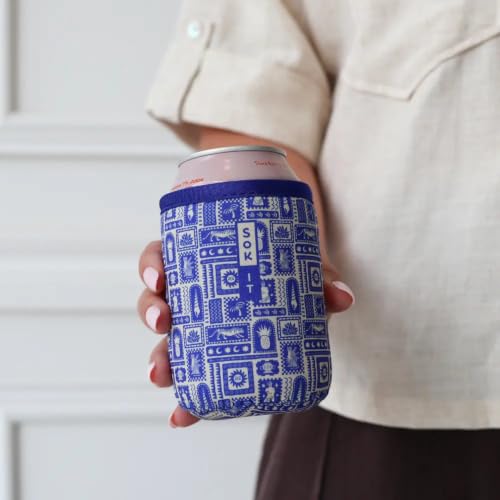 CanSok Sleeve for Beer & Soda Insulated Neoprene Cover