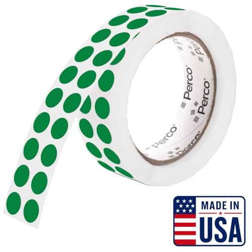 Green Round Circle Dot Sticker 1
