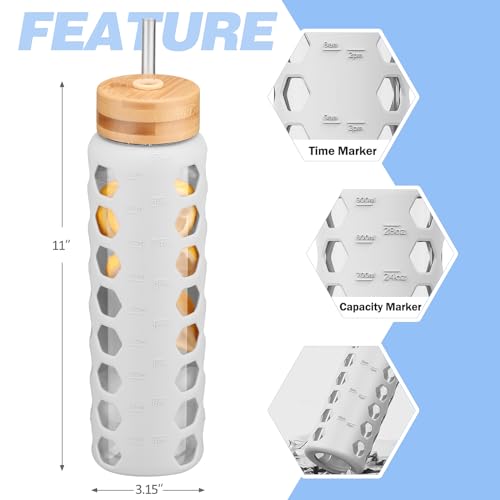 Glass Water Bottle