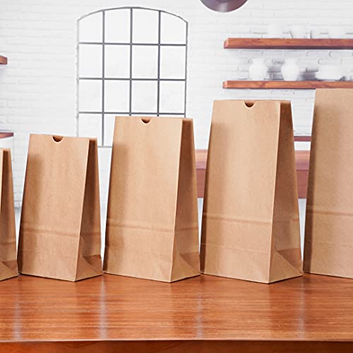 Bag Tek 2 LB Disposable Lunch Bags 100 Sturdy Take Out Bags (100 Count)