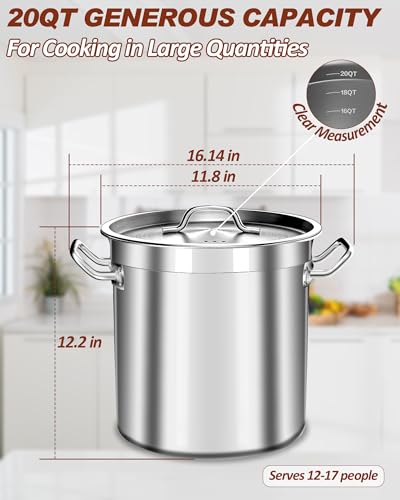 Stock Pot 20 Quart