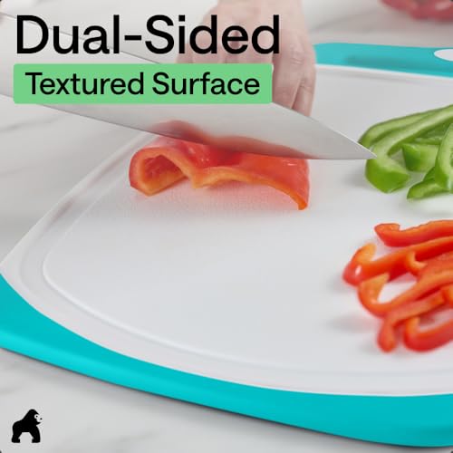 BPA Free Reversible Kitchen Cutting Board (3 Count)