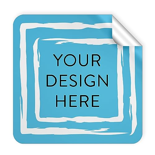 Custom Vinyl Stickers Your Image (100 Count)