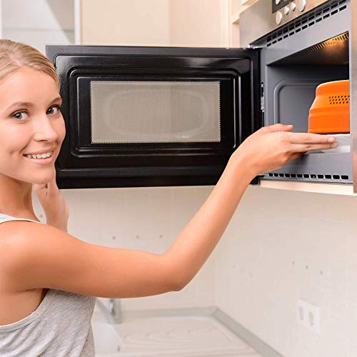 Collapsible Microwave Cover for Food
