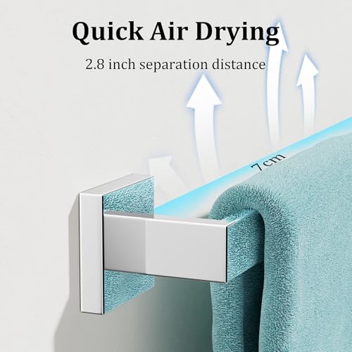 Towel Bar Towel Rack for Bathroom Wall Mount 16 Inch