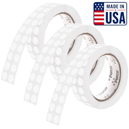 Clear Perforated Round Circle Dot Sticker 1 (3 Count)