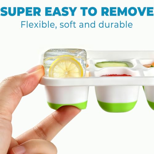 Silicone Ice Cube Tray (4 Count)