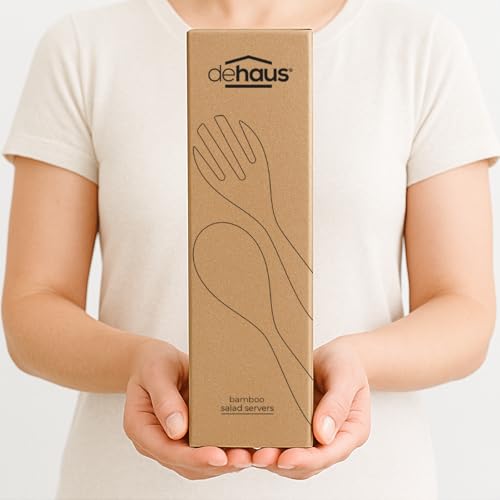 12" Extra Large Bamboo Salad Servers