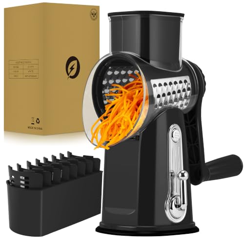Rotary Cheese Grater 5 Blades