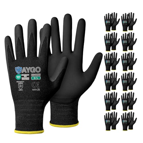 Safety Work Gloves (12 Count)
