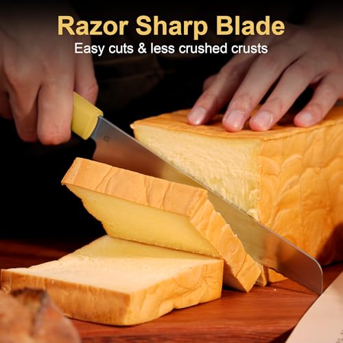 7.5" Serrated Bread Knife for Homemade Bread