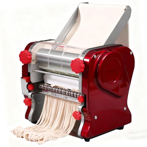 Electric Pasta Making Machine Commercial Noodle Spaghetti Maker Dough Roller with 2mm