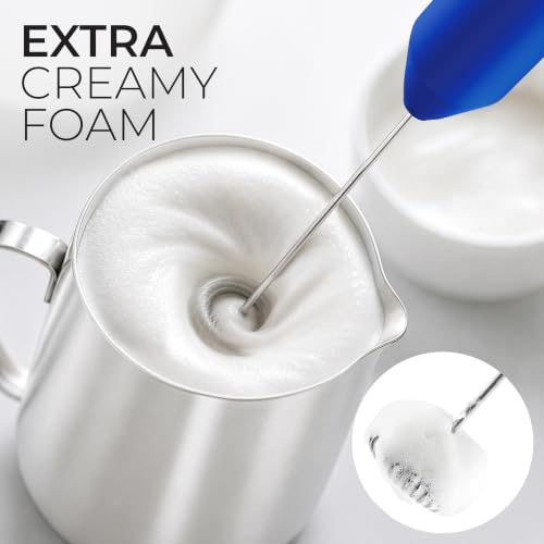 Powerful Milk Frother AA Batteries Included
