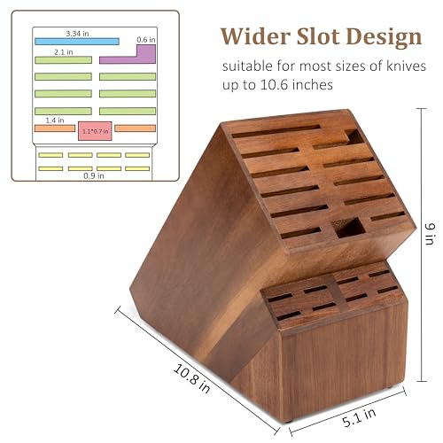 Knife Block for Kitchen Countertop