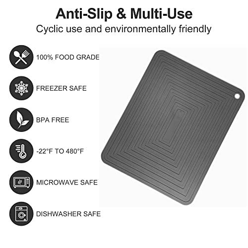 Silicone Trivets Mats Set