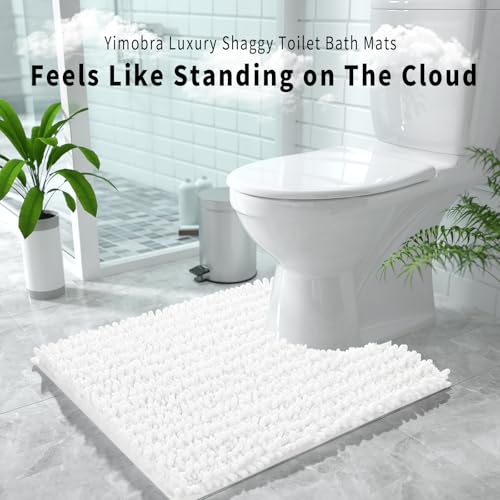 Toilet Rug U Shaped Washable 24x20 Inch