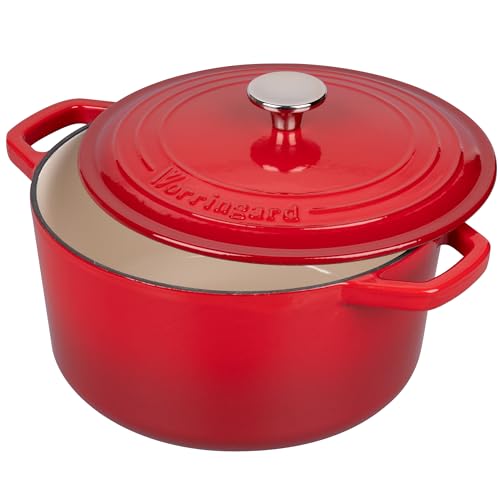 Enameled Cast Iron Dutch Oven Pot with Lid