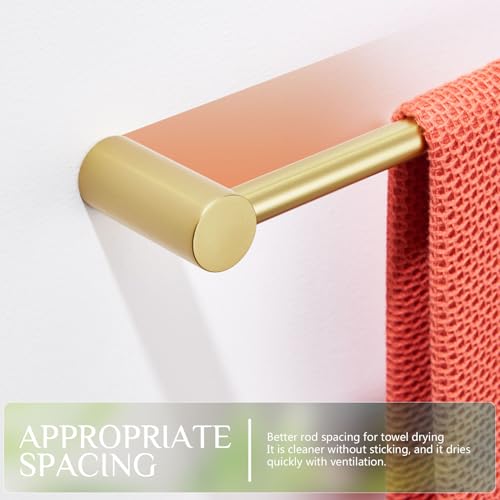 Towel Holder Gold for Bathroom Hanger 36