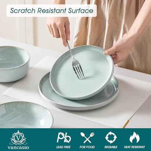 ANYA 24 Pieces Plates and Bowls Set