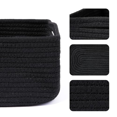 Small Storage Baskets for Organizing (3 Count)