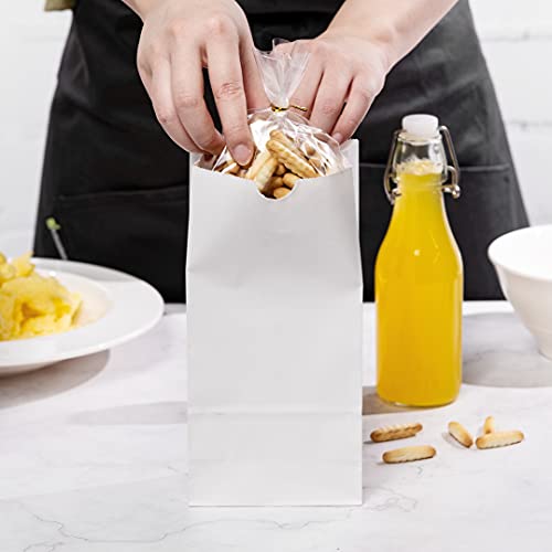 Bag Tek 2lb Paper Bags 100 Disposable Lunch Bags (100 Count)