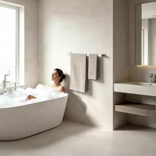32 Inch Towel Bar for Bathroom Wall Mounted