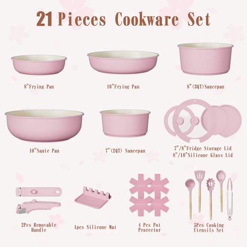 Pots and Pans Set Non Stick