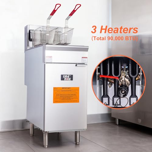 40 lb Commercial Propane Deep Fryer