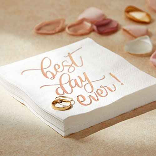 50 Pack Best Day Ever Napkins (50 Count)