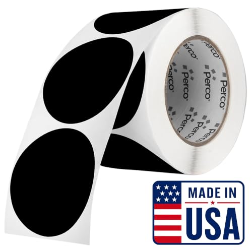 Black Round Circle Dot Sticker 3