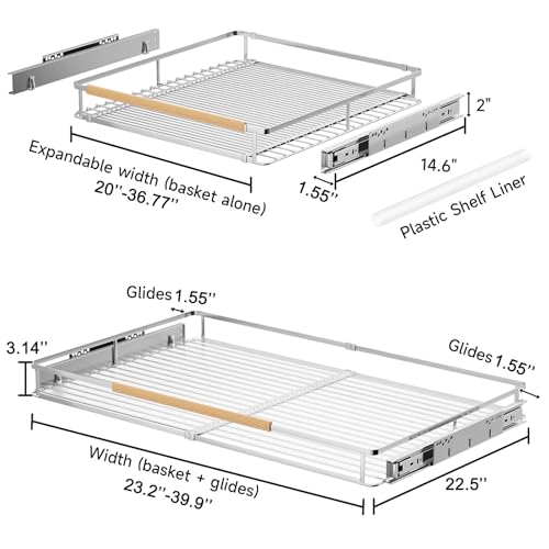 Expandable Pull Out Cabinet Organizer