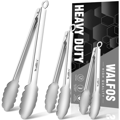 Kitchen Tongs for Cooking (3 Count)