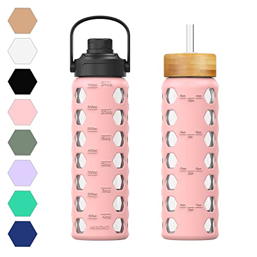 24oz Glass Water Bottle