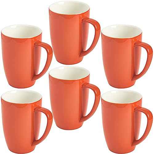 Porcelain Mug Set (6 Count)