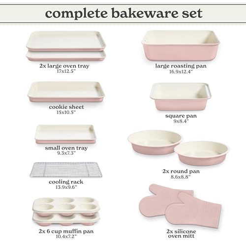 Nonstick Stackable Bakeware Set (13 Count)